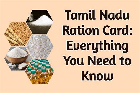 Your Complete Guide to Tamil Nadu Ration Cards 